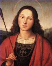 Raffaello Santi: Szent Sebestyén (1501)